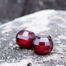 Garnet Bead Step Cut Lantern Shape