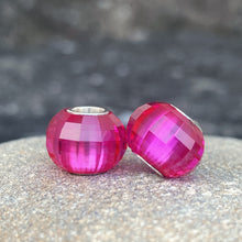 Pink Garnet Bead Lantern Shape