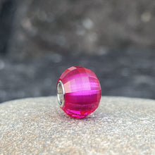 Pink Garnet Bead Lantern Shape
