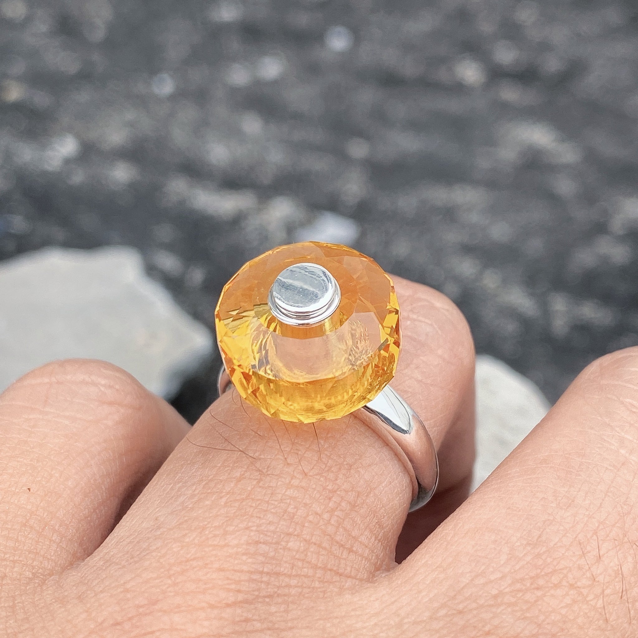 Citrine Ring Spinner