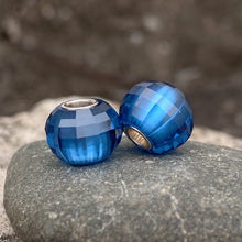 Blue Topaz Bead Lantern Shape