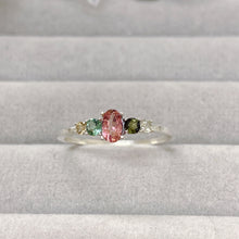 Rainbow Tourmaline Ring