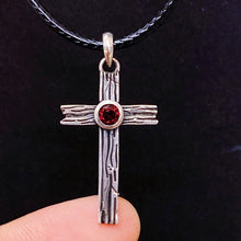 Rustic Cross Necklace