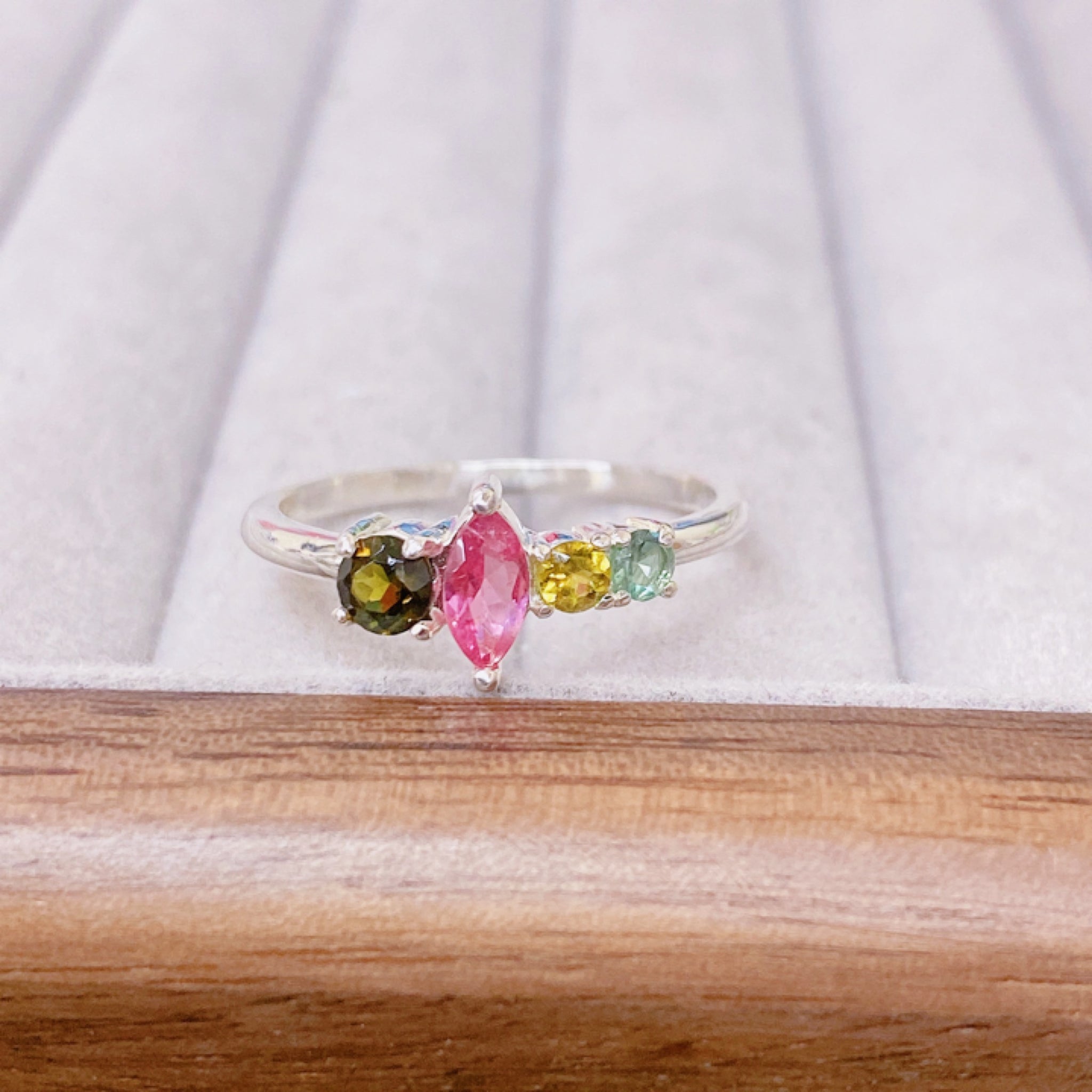 Pink Tourmaline Ring