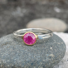 Ruby Ring 14K Gold Setting