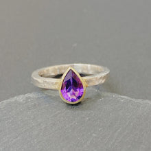 Amethyst Ring 14K Gold Setting