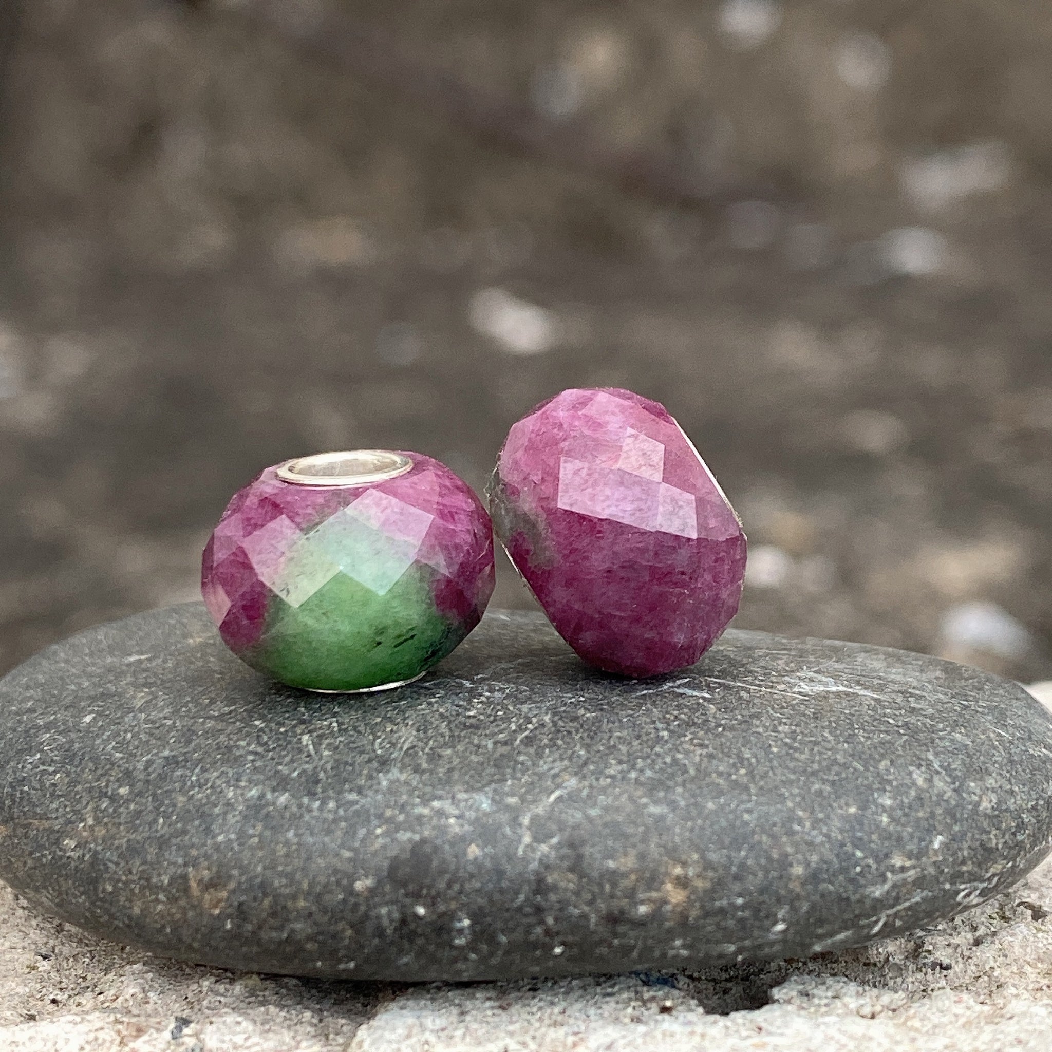 Ruby Zoisite Bead Small Size