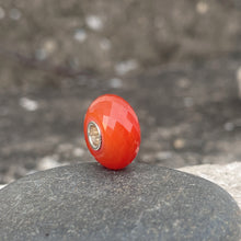 Orange Agate Bead