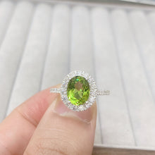 Natural Peridot Ring