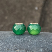 Green Agate Bead, Small Size