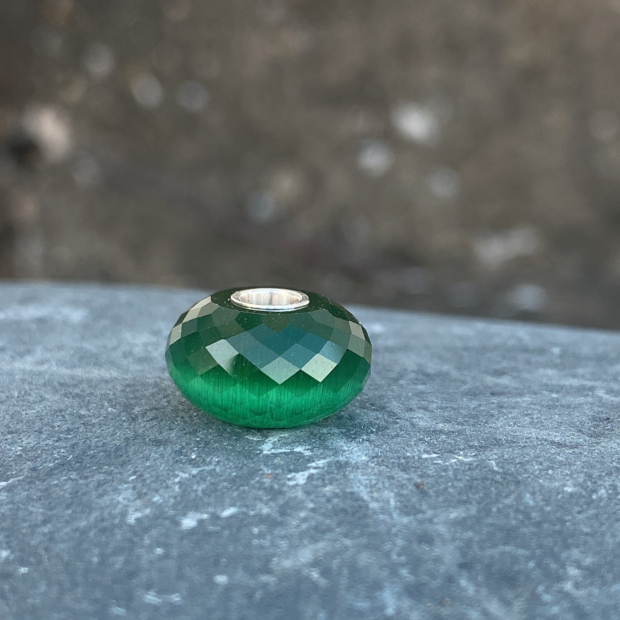 Green Cat Eye Bead