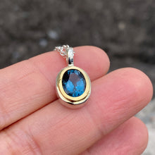 London Blue Topaz Necklace