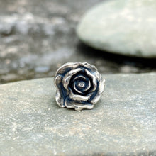 Rose Silver Charm