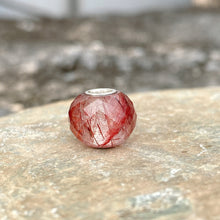 Red Rutilated Quartz Bead Small Size