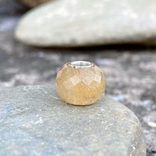 Yellow Rutilated Quartz Bead Small Size
