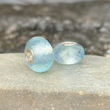 Natual Aquamarine Stone Bead