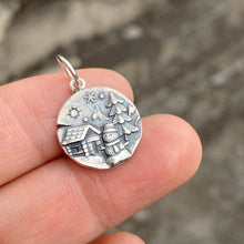 Winter Medallion Charm