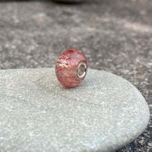 Red Rutilated Quartz Bead