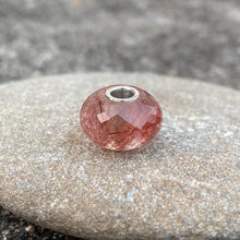 Red Rutilated Quartz Bead