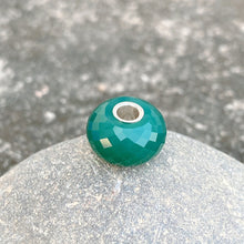 Green Chalcedony Bead