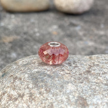 Red Rutilated Quartz Bead