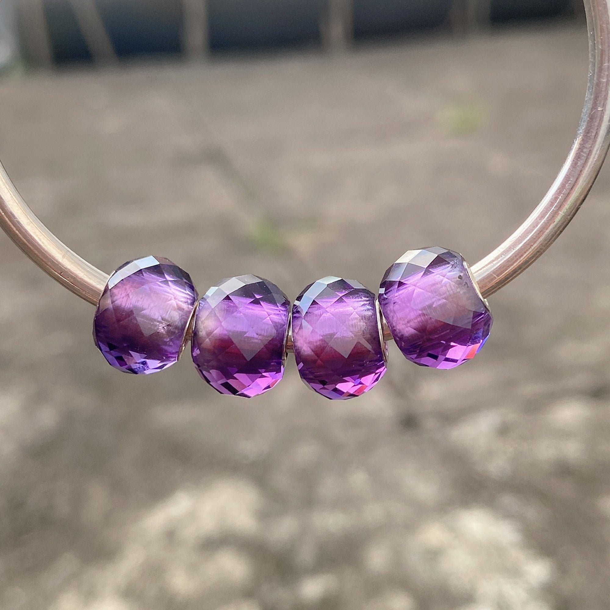 Amethyst Bead Small Size