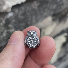 Lucky Owl with 1-Cent Penny Charm