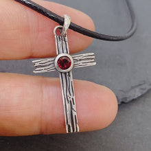 Rustic Cross Necklace