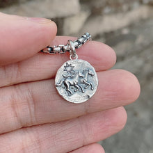 Double Horse Talisman Charm