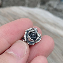 Rose Silver Charm