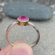Ruby Ring 14K Gold Setting