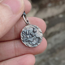 Lotus Charm and Bodhi leaf