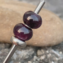 Dark Purple Ruby Bead