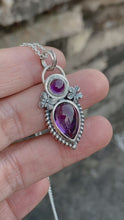 Natural Amethyst Necklace – Secret Garden Pendan