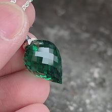 Emerald Necklace Crystal Point