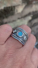 Rustic Moonstone Ring