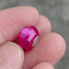 Pink Garnet Bead Lantern Shape