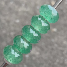 Green Strawberry Quartz Bead