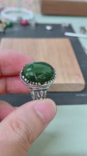 Russian Nephrite Jade Ring