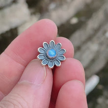 Daisy Flower Bead With Moonstone