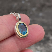 London Blue Topaz Necklace