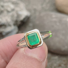Emerald Ring 14K Gold Setting