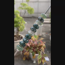 Moss Agate Bead